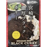【宮崎県】宮崎牛濃厚ブラックカリー 宮崎牛とイカ墨が融合した新感覚カレー 200g