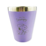 SPZ-3422 PEANUTS ステンレスタンブラー スヌーピー シェフ パープル
