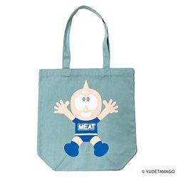 キン肉マン トートバッグ ミートくん ミントグリーン