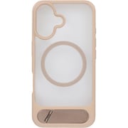 NO-24MMSH-MC [iPhone 16用 スタンドハイブリッドケース モカ]