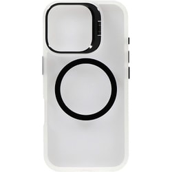 NO-24KM-CL [iPhone 16用 カメラスタンドケース MagSafe対応 クリア]