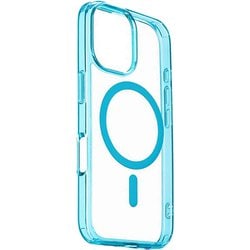 ICONICMAGIPH16PROG [ICONIC iPhone 16 Pro用 MagSafe対応耐衝撃ケース ライトブルー]
