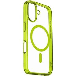 ICONICMAGIPH16MAXL [ICONIC iPhone 16 Plus用 MagSafe対応耐衝撃ケース ライムグリーン]
