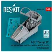 RSKU48-0318 1/48 A-7E 初期型 コックピット “ベーシックエディション” w/3D内装デカール （ハセガワ用） [RSKU48-0318 1/48 A-7E 初期型 コックピット “ベーシックエディション” w/3D内装デカール （ハセガワ用）]