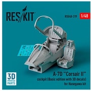 RSKU48-0319 1/48 A-7D コックピット “ベーシックエディション” w/3D内装デカール （ハセガワ用） [RSKU48-0319 1/48 A-7D コックピット “ベーシックエディション” w/3D内装デカール （ハセガワ用）]