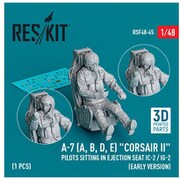 RSKF48-0045 1/48 A-7（A、B、D、E） パイロット w/IC-2/IG-2 射出座席 [プラモデル用パーツ]