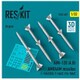 RSK32-0407 1/32 AIM-120（A、B） AMRAAM 空対空ミサイル 4個入 [プラモデル用パーツ]
