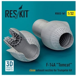 駿河屋 -<新品>1/32 F-14A アフターバーナー (閉状態) (トランぺ