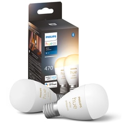 Philips Hue ホワイトグラデーション E17 電球 40W形相当 2個セット PH17WA2