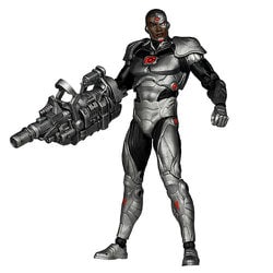 DCコミックス DCマルチバース 7インチ・アクションフィギュア #296 コミック『DC Rebirth』 サイボーグ [塗装済可動フィギュア 全高約180mm]
