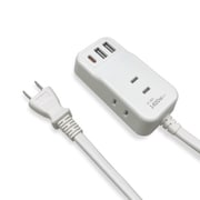 Handy AC電源タップ スマートIC搭載 AC×3/USB-A×2/USB-C×1 PD20W 約1.4m AOT-H3A