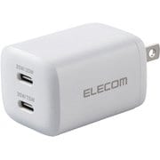 USB急速充電器 USB PD(パワーデリバリー)対応 35W USB-C×2 GaN II採用 折りたたみプラグ ホワイト MPA-ACCP9335WH