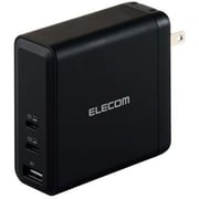 USB急速充電器 USB PD(パワーデリバリー)対応 140W USB-C×2/USB-A×1 PD-PPS PD-EPR GaN II Plus採用 折りたたみプラグ ブラック MPA-ACCP96140BK