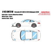 EM721B 1/43 ポルシェ 911 997.2 GT3 Clubsport 2010 カレラホワイト [レジンキャストミニカー]