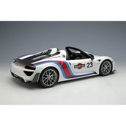 ポルシェ 918スパイダー 1/18 ホワイト マルティーニ Porsche 918 Spyder 2013 White with Martini Logo 1:18 – Norev