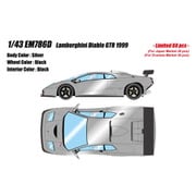 EM786D 1/43 ランボルギーニ ディアブロ GTR 1999 シルバー [レジンキャストミニカー]