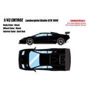 EM786E 1/43 ランボルギーニ ディアブロ GTR 1999 ブラック [レジンキャストミニカー]
