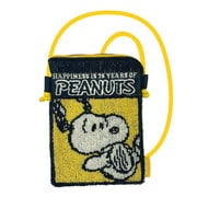 PEANUTS スヌーピー どっとポーチ ショルダーミニ 75th BD イエロー