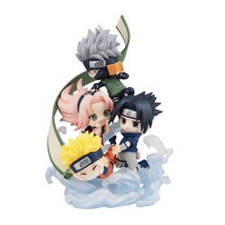 FigUnity（フィギュニティ） NARUTO-ナルト- 疾風伝 第七班集合！ [塗装済完成品フィギュア]
