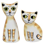SPCAGI [調味料入れ Hannah Turner 塩コショウ入れ CatGingerTabby]