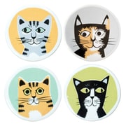 コースター Hannah Turner 4個 セット Cat Coasters Set Of 4 COCA