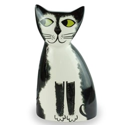 MBCABL [貯金箱 Hannah Turner Money box Cat ネコ BLACKxWHITE]