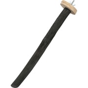 小鳥の爪とぎ用 備長炭とまり木 ロング 長さ20~30cm
