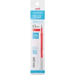 JETSTREAM Lite touch ink（ジェットストリーム ライトタッチインク） 単色用リフィル 赤 0.5mm SXRL5.15