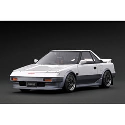 IG3505 1/18 トヨタ MR2 AW11 ホワイト/シルバー [レジンキャストミニカー]