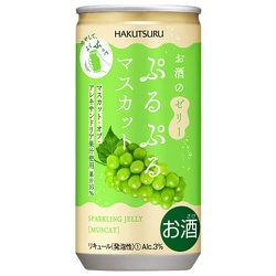 【期間限定】白鶴 ぷるぷるマスカット 3度 180ml [リキュール]