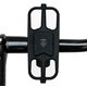 シリコン製スマートフォンホルダー ハンドルバー用 BLACK SPYDER Z PRO - BLACK