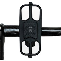 シリコン製スマートフォンホルダー ハンドルバー用 BLACK SPYDER Z PRO - BLACK