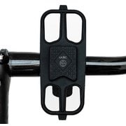 シリコン製スマートフォンホルダー ハンドルバー用 BLACK SPYDER Z PRO - BLACK