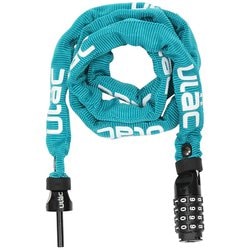 4桁ダイヤル式チェーンロック 120cm 4mm TEAL 52ND STREET - TEAL