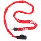 ディンプルキー チェーンロック 120cm 4mm RED SUPREME - RED