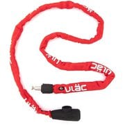 ディンプルキー チェーンロック 120cm 4mm RED SUPREME - RED