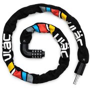 4桁ダイヤル式チェーンロック 100cm 7mm COLOR STEEL KOMBAT - COLOR