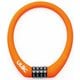 4桁ダイヤルワイヤーロック 35cm 12mm ORANGE PRAGUE GO - ORANGE