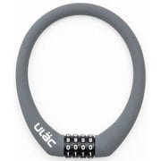 4桁ダイヤルワイヤーロック 35cm 12mm GRAY PRAGUE GO - GRAY