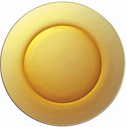 デュラレックス プレート 23.5cm AMBER アンバー 強化ガラス 3006D F06