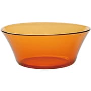 2007D F06 [デュラレックス ボウル 17cm ニセンボウル AMBER アンバー 強化ガラス アンバー]