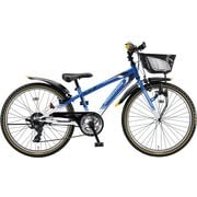 子ども用自転車 クロスファイヤージュニア 24サイズ ブルー&ホワイト CFJ245