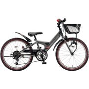 子ども用自転車 エクスプレスジュニア 24インチ 外装6段変速 M.Xガンメタグレー EXJ45