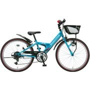 子ども用自転車 エクスプレスジュニア 20インチ 外装6段変速 F.Xエメラルドグリーン EXJ05