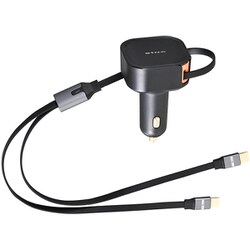 IMP305 [車内用品 充電器 DCダブルリールチャージャーC×2]