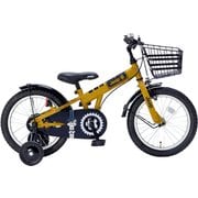 幼児用自転車 16インチ 補助輪付き キャメル 24JE-16G-CAMEL