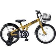 幼児用自転車 18インチ 補助輪付き キャメル 24JE-18G-CAMEL