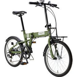 折りたたみ自転車　オリーブ Jeep 折りたたみ自転車 20インチ オリーブ 熊本市直接取引OK