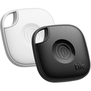 RE-60122-AP [Life360 Tile Mate （2024） ブラック＆ホワイト 2個パック/電池交換不可（最大約3年）]