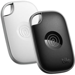 RE-61122-AP [Life360 Tile Pro （2024） ブラック＆ホワイト 2個パック/電池交換版（最大約1年）]